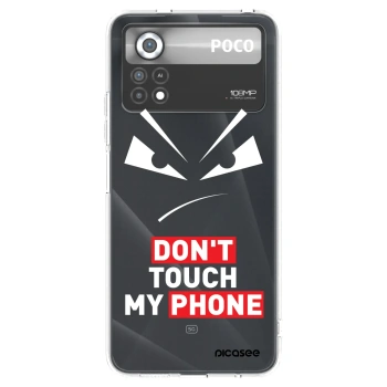 Picasee silikonska prozirna maskica za Xiaomi Poco X4 Pro 5G - Evil Eye - Transparent