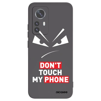 Picasee crna silikonska maskica za Xiaomi 12 Pro - Evil Eye - Transparent