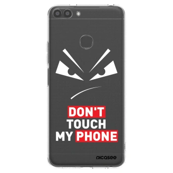 Picasee silikonska prozirna maskica za Huawei P Smart - Evil Eye - Transparent