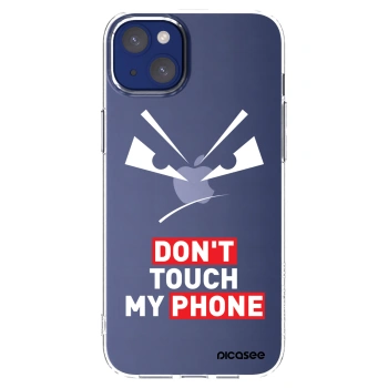 Picasee silikonska prozirna maskica za Apple iPhone 14 Plus - Evil Eye - Transparent
