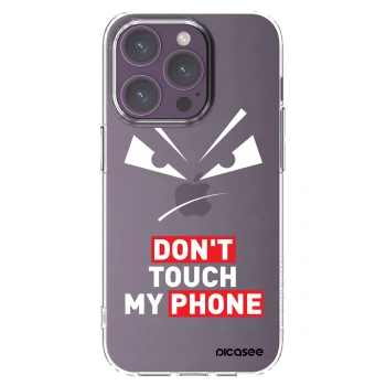 Picasee silikonska prozirna maskica za Apple iPhone 14 Pro - Evil Eye - Transparent