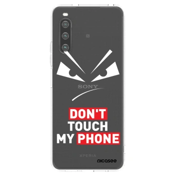 Picasee silikonska prozirna maskica za Sony Xperia 10 IV 5G - Evil Eye - Transparent