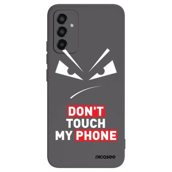 Picasee crna silikonska maskica za Samsung Galaxy M13 M135F - Evil Eye - Transparent