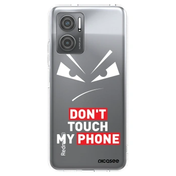 Picasee silikonska prozirna maskica za Xiaomi Redmi 10 5G - Evil Eye - Transparent