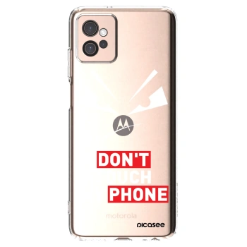 Picasee silikonska prozirna maskica za Motorola Moto G32 - Evil Eye - Transparent