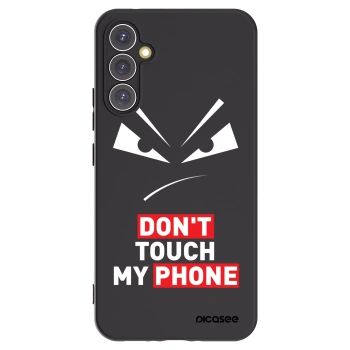 Picasee crna silikonska maskica za Samsung Galaxy A34 5G A346B - Evil Eye - Transparent