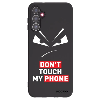 Picasee crna silikonska maskica za Samsung Galaxy A14 5G A146P - Evil Eye - Transparent