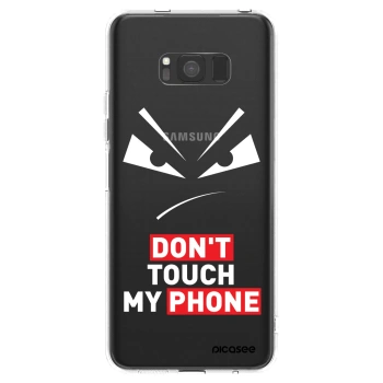 Picasee silikonska prozirna maskica za Samsung Galaxy S8 G950F - Evil Eye - Transparent