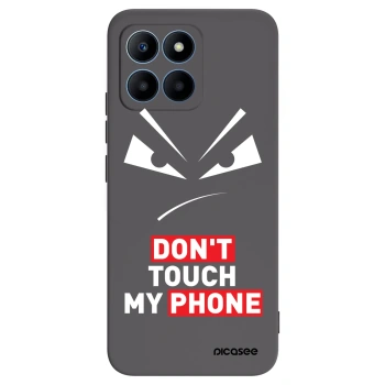 Picasee crna silikonska maskica za Honor 70 Lite - Evil Eye - Transparent