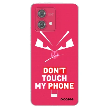 Picasee silikonska prozirna maskica za Motorola Moto G84 5G - Evil Eye - Transparent