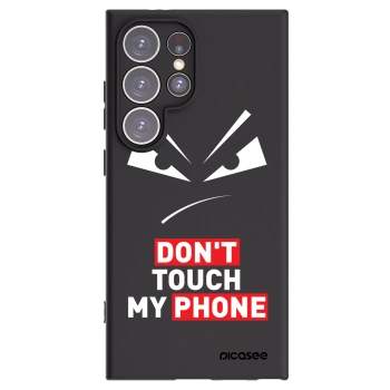 Picasee crna silikonska maskica za Samsung Galaxy S24 Ultra S928B 5G - Evil Eye - Transparent