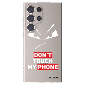 Picasee silikonska prozirna maskica za Samsung Galaxy S24 Ultra S928B 5G - Evil Eye - Transparent