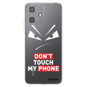 Picasee silikonska prozirna maskica za Xiaomi Redmi 12 5G - Evil Eye - Transparent