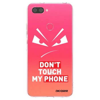 Picasee silikonska prozirna maskica za Xiaomi Mi 8 Lite - Evil Eye - Transparent