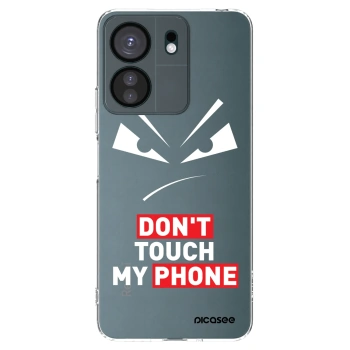 Picasee silikonska prozirna maskica za Xiaomi Redmi 13C 4G - Evil Eye - Transparent