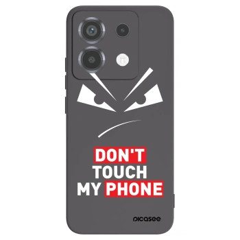 Picasee crna silikonska maskica za Xiaomi Poco X6 - Evil Eye - Transparent
