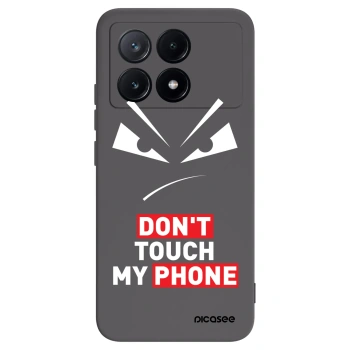 Picasee crna silikonska maskica za Xiaomi Poco X6 Pro - Evil Eye - Transparent