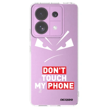 Picasee silikonska prozirna maskica za Xiaomi Redmi Note 13 Pro 5G - Evil Eye - Transparent