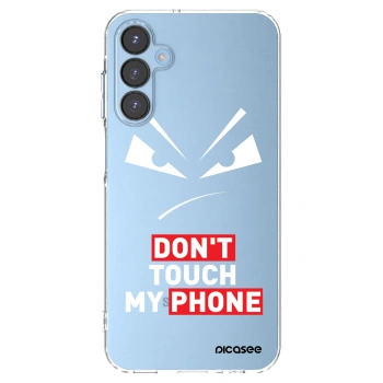 Picasee silikonska prozirna maskica za Samsung Galaxy A15 A156B 5G - Evil Eye - Transparent