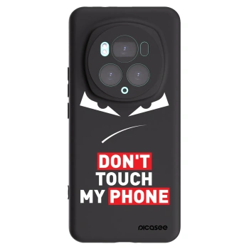 Picasee crna silikonska maskica za Honor Magic6 Pro - Evil Eye - Transparent