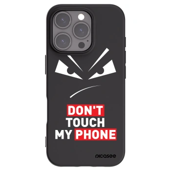 Picasee crna silikonska maskica za Apple iPhone 16 Pro - Evil Eye - Transparent