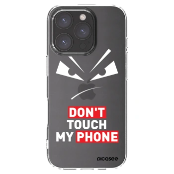 Picasee silikonska prozirna maskica za Apple iPhone 16 Pro - Evil Eye - Transparent