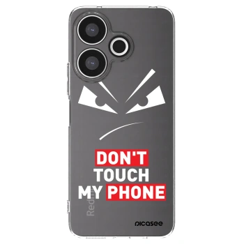 Picasee silikonska prozirna maskica za Xiaomi Redmi 13 4G - Evil Eye - Transparent