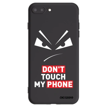 Picasee crna silikonska maskica za Apple iPhone 7 Plus - Evil Eye - Transparent