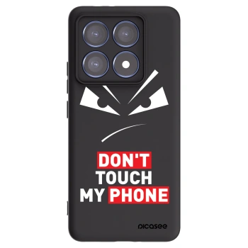 Picasee crna silikonska maskica za Xiaomi 14T Pro - Evil Eye - Transparent