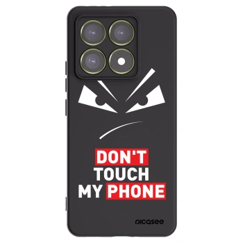Picasee crna silikonska maskica za Xiaomi 14T - Evil Eye - Transparent