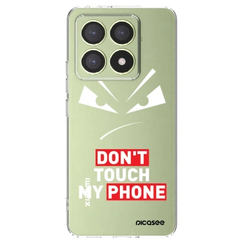 Picasee silikonska prozirna maskica za Xiaomi 14T - Evil Eye - Transparent