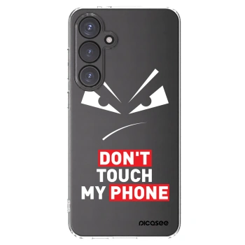 Picasee silikonska prozirna maskica za Samsung Galaxy S24 FE S721B - Evil Eye - Transparent