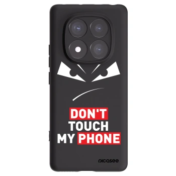 Picasee crna silikonska maskica za Xiaomi Redmi Note 14 Pro 5G - Evil Eye - Transparent