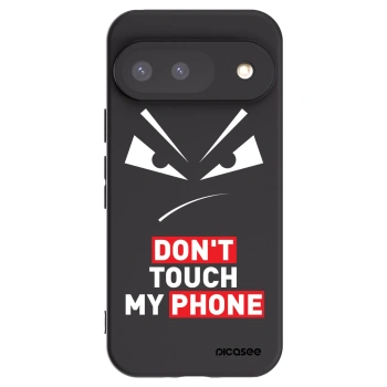 Picasee crna silikonska maskica za Google Pixel 9 - Evil Eye - Transparent