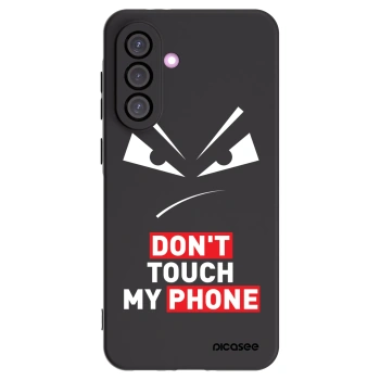 Picasee crna silikonska maskica za Samsung Galaxy A56 5G A566B - Evil Eye - Transparent