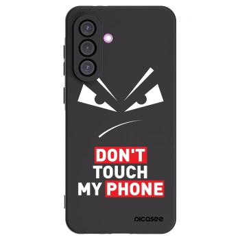 Picasee crna silikonska maskica za Samsung Galaxy A36 5G - Evil Eye - Transparent