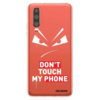 Picasee silikonska prozirna maskica za Huawei P30 - Evil Eye - Transparent