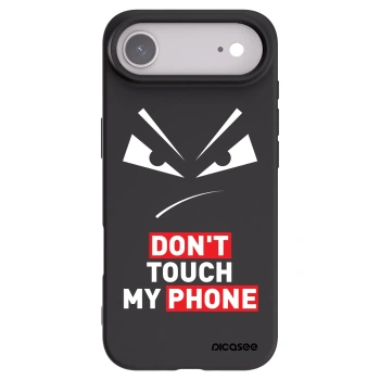 Picasee crna silikonska maskica za Apple iPhone Air - Evil Eye - Transparent