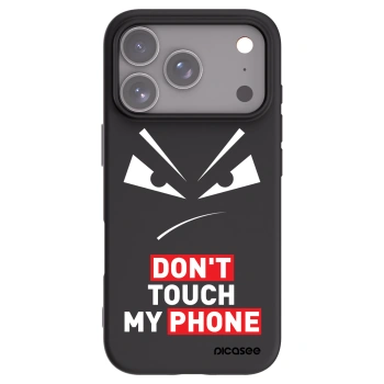 Picasee crna silikonska maskica za Apple iPhone 17 Pro - Evil Eye - Transparent