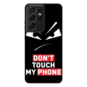 Picasee Fashion Case za Samsung Galaxy S21 Ultra 5G G998B - Evil Eye - Transparent