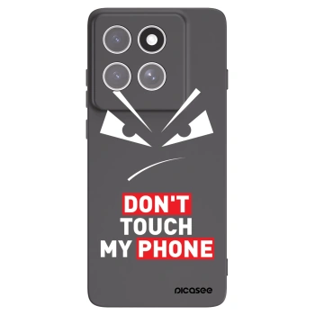 Picasee crna silikonska maskica za Motorola Edge 60 Pro - Evil Eye - Transparent