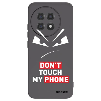 Picasee crna silikonska maskica za OnePlus 13R 5G - Evil Eye - Transparent
