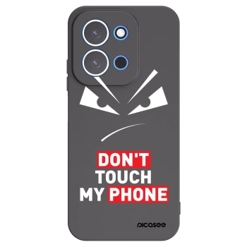 Picasee crna silikonska maskica za Xiaomi Redmi 15C 4G - Evil Eye - Transparent