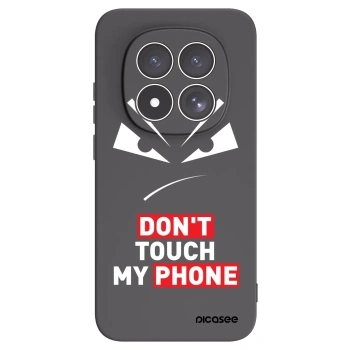 Picasee crna silikonska maskica za Xiaomi Redmi Note 15 Pro 4G - Evil Eye - Transparent