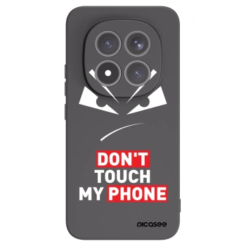 Picasee crna silikonska maskica za Xiaomi Redmi Note 15 Pro+ - Evil Eye - Transparent