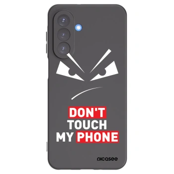 Picasee crna silikonska maskica za Samsung Galaxy A17 5G - Evil Eye - Transparent