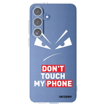 Picasee silikonska prozirna maskica za Samsung Galaxy S25 FE 5G - Evil Eye - Transparent