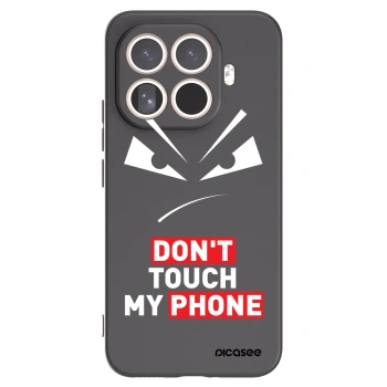 Picasee crna silikonska maskica za Xiaomi 15T Pro - Evil Eye - Transparent
