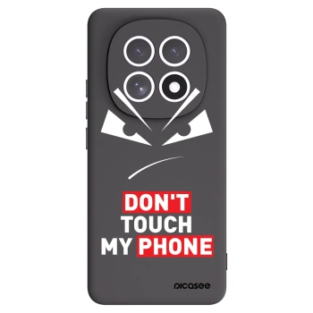 Picasee crna silikonska maskica za Xiaomi Redmi Note 15 - Evil Eye - Transparent