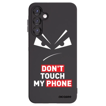 Picasee crna silikonska maskica za Samsung Galaxy A16 4G - Evil Eye - Transparent